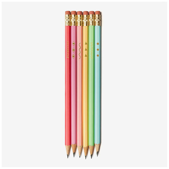 Rainbow Pencil Set
