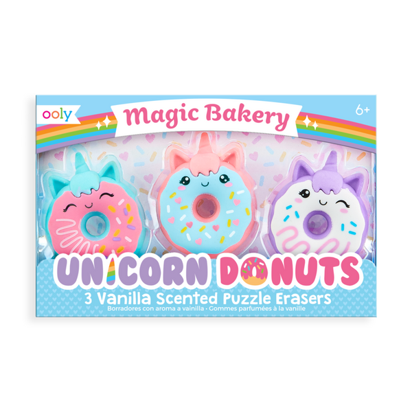 Unicorn Donuts Scented Erasers