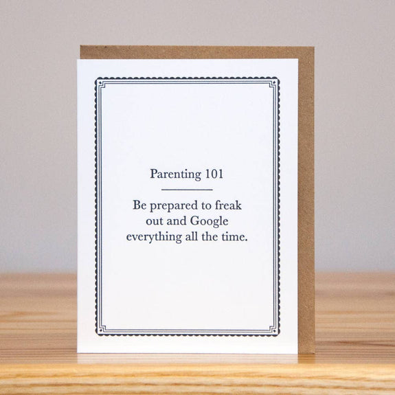 Parenting 101 Card