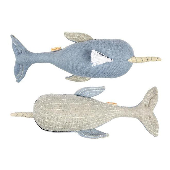 Milo Knitted Narwhal Small