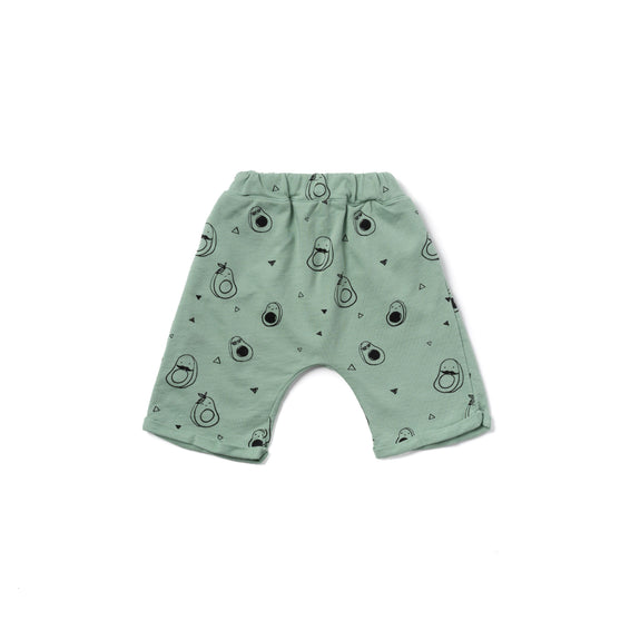 Kira Avocado Lounge Shorts Celadon