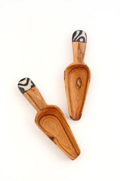 Olive Wood & Bone Spice Spoon