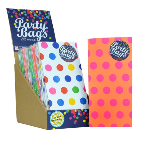 Polka Dot Party Bags - Various