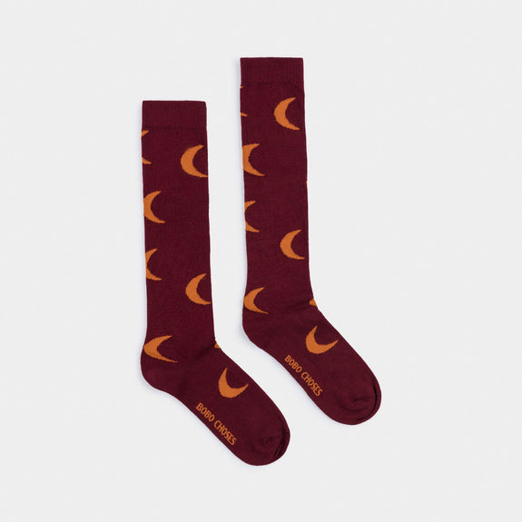 Moon Long Socks