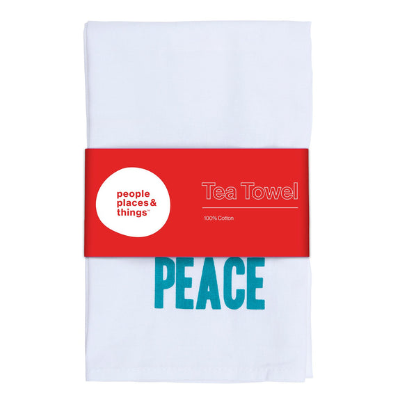 Peace Tea Towel