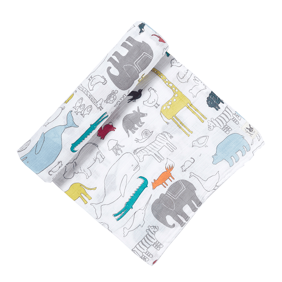 Muslin Swaddle - Noah's Ark