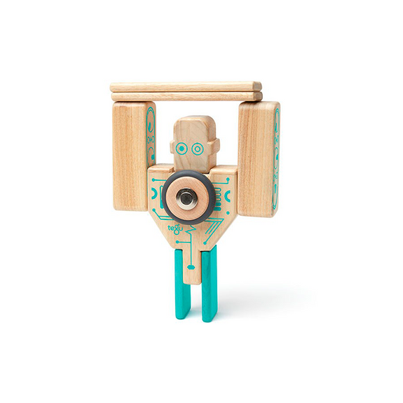 Magbot Magnetic Wooden Future Toy