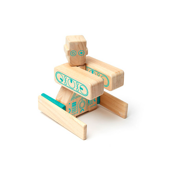 Magbot Magnetic Wooden Future Toy