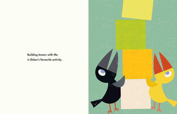 Oskar And Mo by Britta Teckentrup