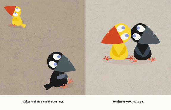 Oskar And Mo by Britta Teckentrup