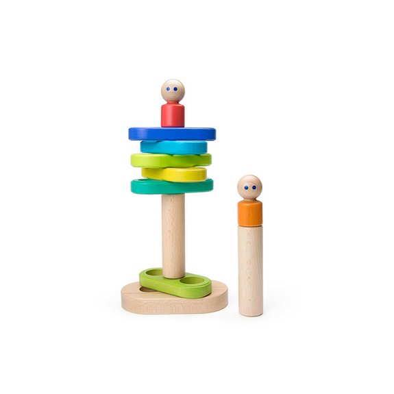 Magnetic Floating Stacker - Blue/Green