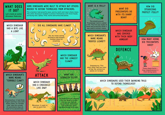 Life on Earth: Dinosaurs: With 100 Questions and 70 Lift-flaps!