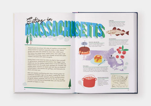 United Tastes of America: An Atlas of Food Facts & Recipes from Every State!