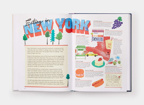 United Tastes of America: An Atlas of Food Facts & Recipes from Every State!