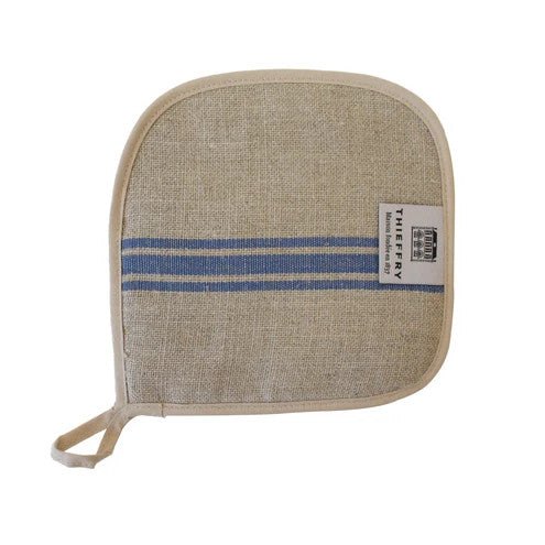 Thieffry Monogramme Pot Holder - Blue