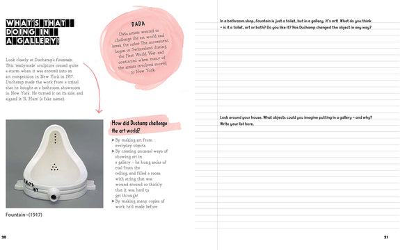 Modern Art Journal: Fill This Journal with Creative Ideas Inspired by 16 Modern Artists