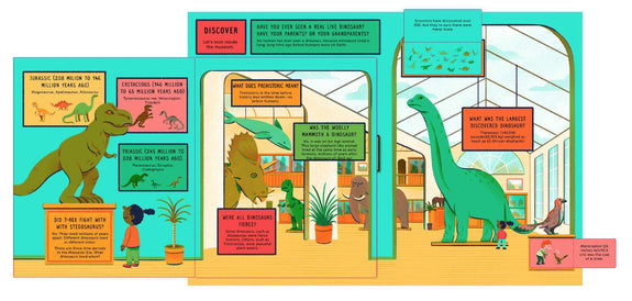 Life on Earth: Dinosaurs: With 100 Questions and 70 Lift-flaps!