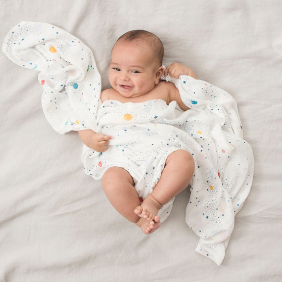 Silky Soft Swaddles Set of 3 - Stargaze