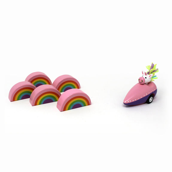 Unicorn & Rainbows Bowling Game