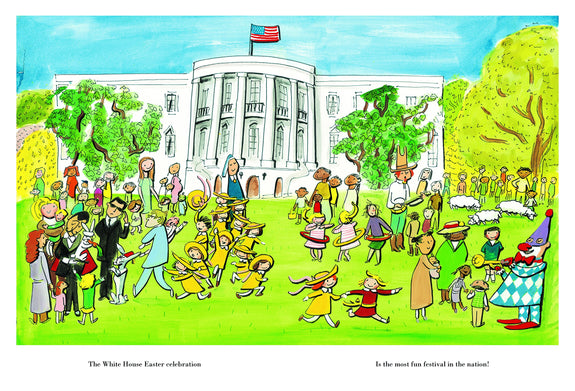 Madeline at the White House