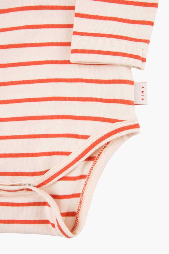 Stripes LS Body Cream/Red
