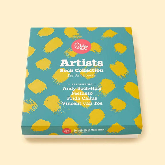 Kids Socks Gift Set of 4 Artists