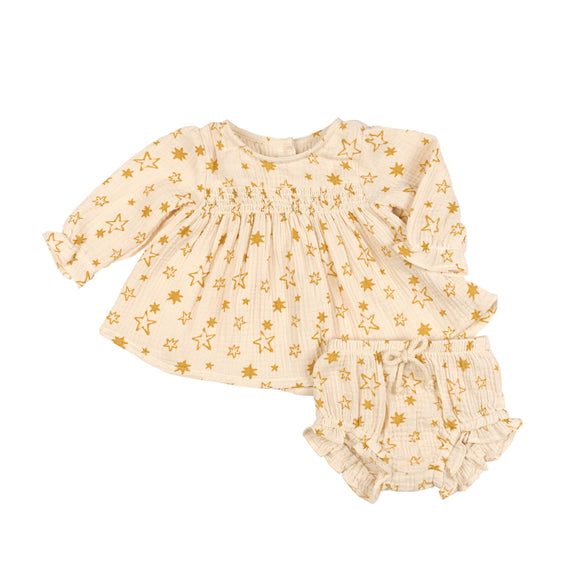 Ruffle Bloomers - Cloud Stars