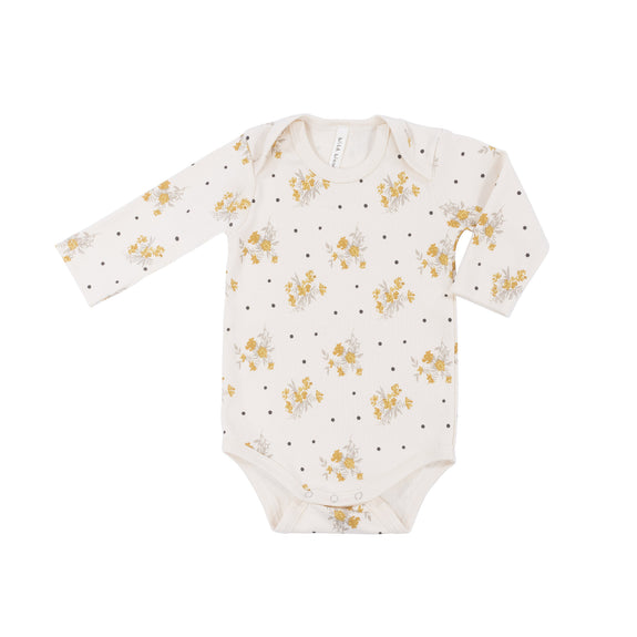 Lap Onesie - Natural Vintage Bouquet