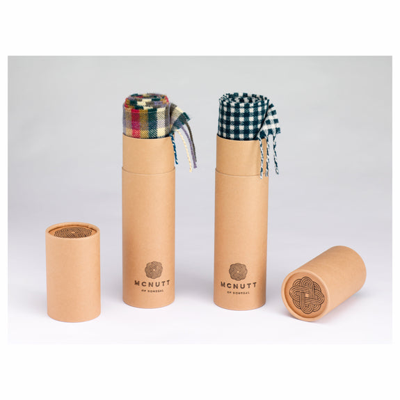 Wool Scarf In Tube (Assorted)