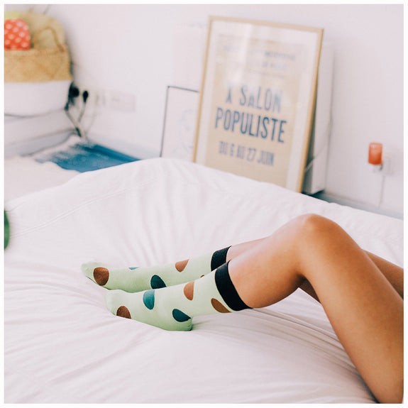 Fruit Socks Avocado