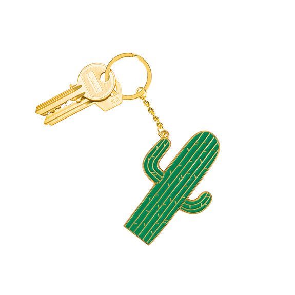 Oversized Keychain - Cactus