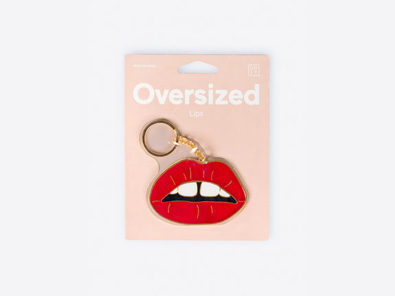 Oversized Keychain - Lips