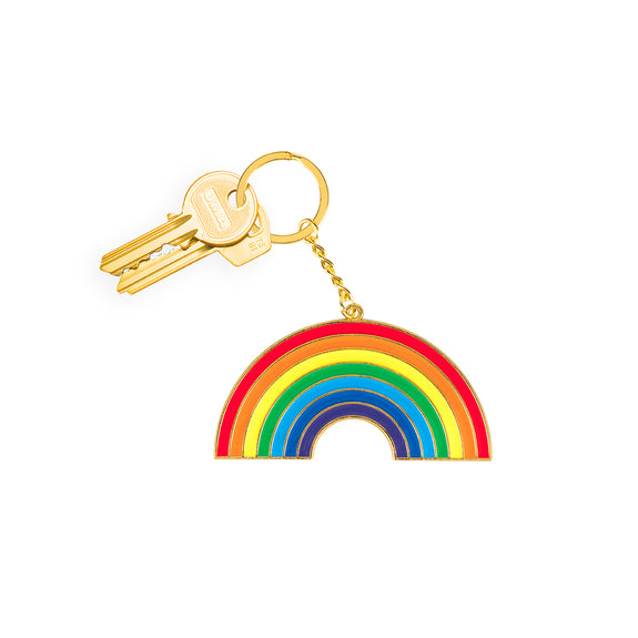 Oversized Keychain - Rainbow