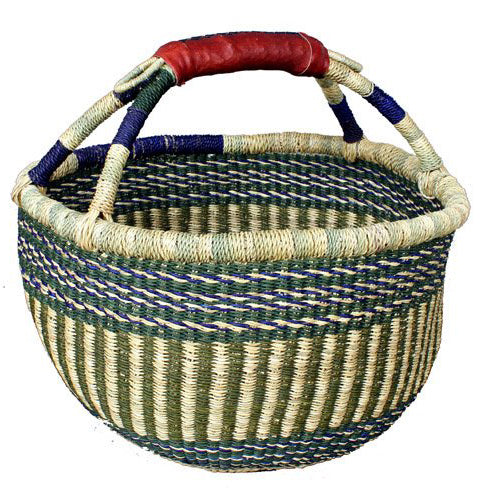 Ghana Woven Grass Basket