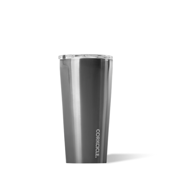 Metallic Tumbler - Gunmetal - 16oz.