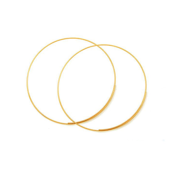 Gold Hoop Earrings