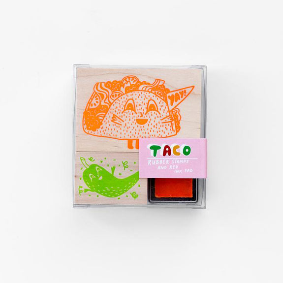 Stamp Kit Taco & Hot Pepper