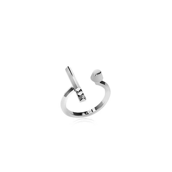 Key Fem Ring - Gold Vermeil