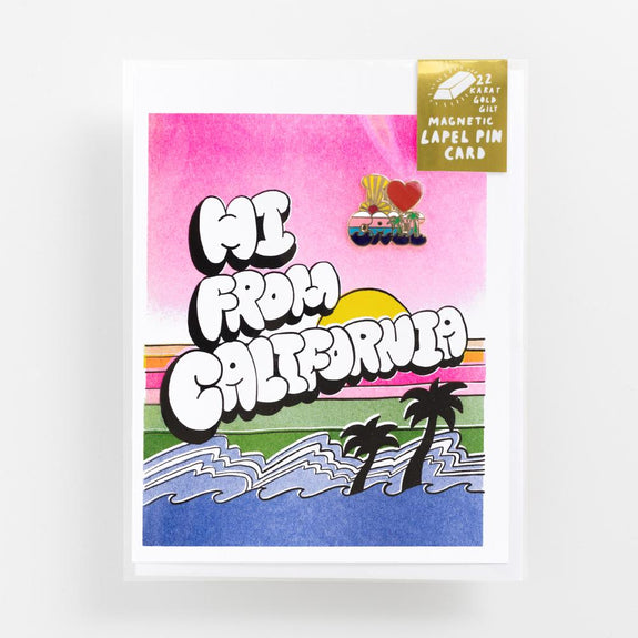 Magnetic Lapel Pin & Card
