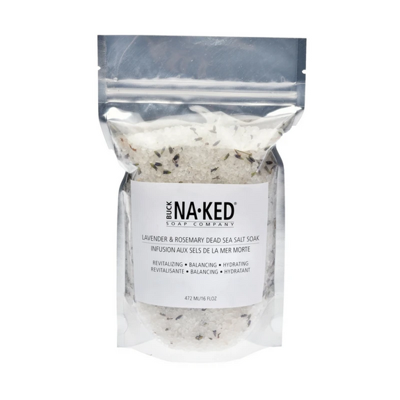 Lavender + Rosemary Dead Sea Salt Soak