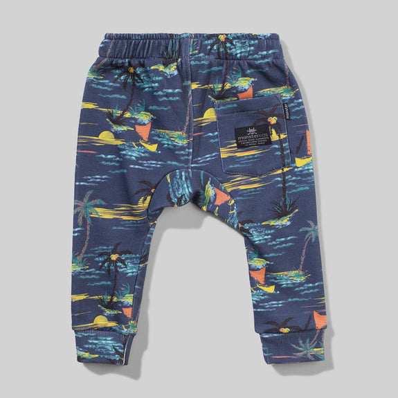 Koby Pant - Navy/Neon