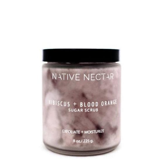 Hibiscus + Blood Orange Sugar Scrub