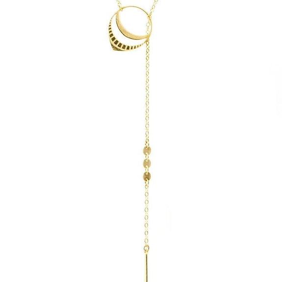 Needle & Thread Lariat Necklace