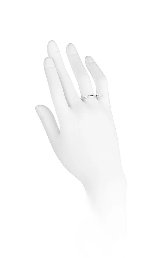 Omega Fem Ring - 14K Gold Vermeil or Sterling Silver