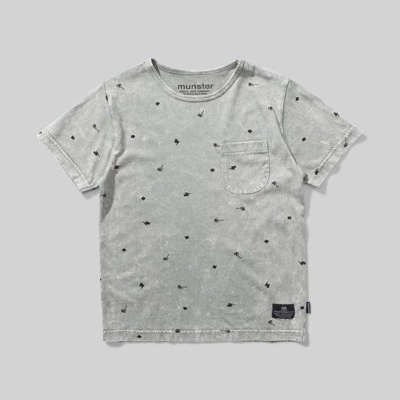 Palm Punk Tee Washed Olive