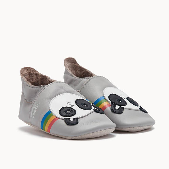 Soft Soul Baby Shoe - Panda - Grey