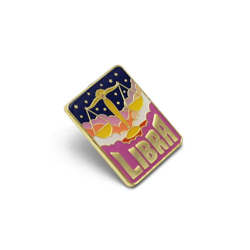Libra Enamel Pin