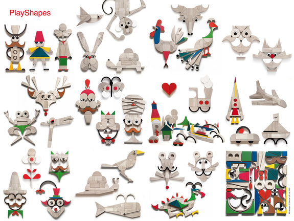 Miller Goodman Wooden Playshapes