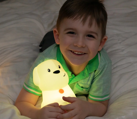 LumiPets Puppy Dog - Nursery Touch Night Light