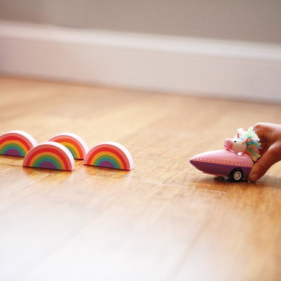 Unicorn & Rainbows Bowling Game